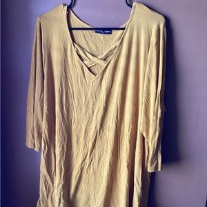 Long Sleeve Plus Size Women’s Top